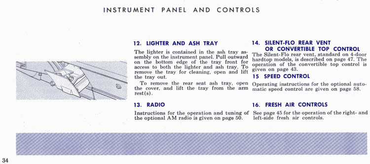1965 Ford Owners Manual Page 19